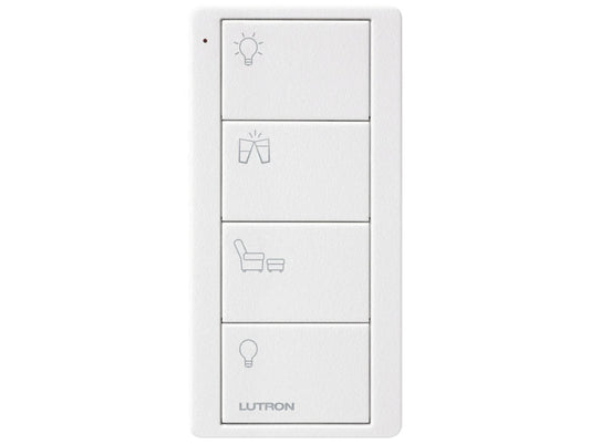 Lutron Pico 4 Button Scene Keypad - Family - White