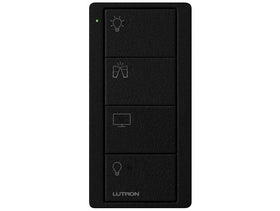 Lutron Pico 4 Button Scene Keypad - Lounge - Black