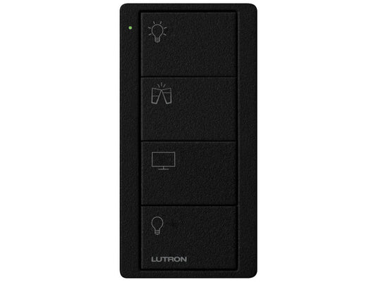 Lutron Pico 4 Button Scene Keypad - Lounge - Black