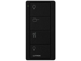 Lutron Pico 4 Button Scene Keypad - Kitchen - Black