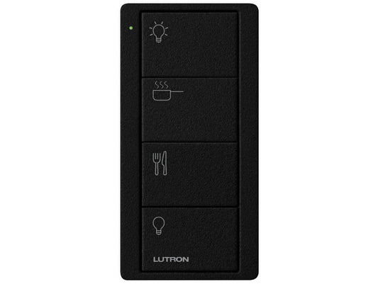 Lutron Pico 4 Button Scene Keypad - Kitchen - Black