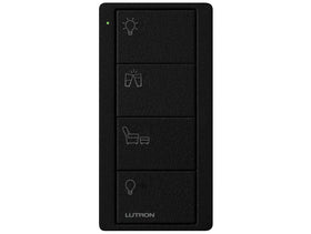 Lutron Pico 4 Button Scene Keypad - Family - Black