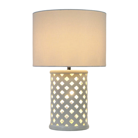 Samson Two Light Ceramic Table Lamp