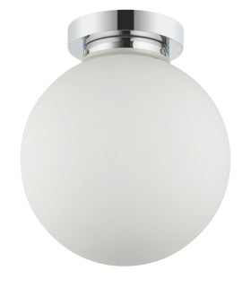 Vanity 1 Light Flush Polished Chrome