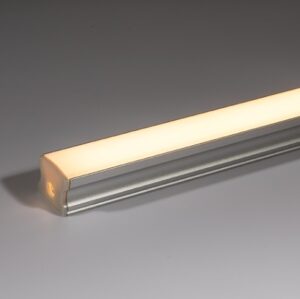 Surface LED Profile - Deep PRO2 Silver 17 x 14mm