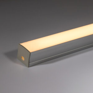 Surface LED Profile - Deep / Wide PRO3 Silver 23 x 20mm