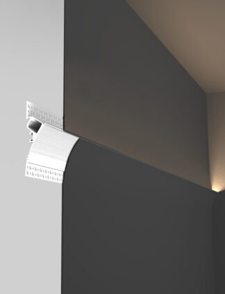 Cove LED Profile - Plaster-in PRO16P White 28 x 95mm