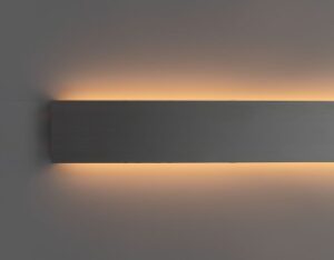 Wall Wash LED Profile - Up & Down PRO10 Silver 49 x 17mm