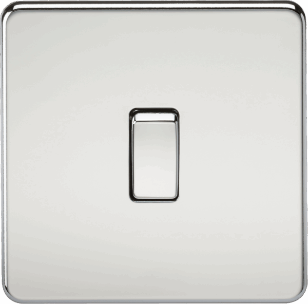 20A 1G DP Switch - Polished Chrome