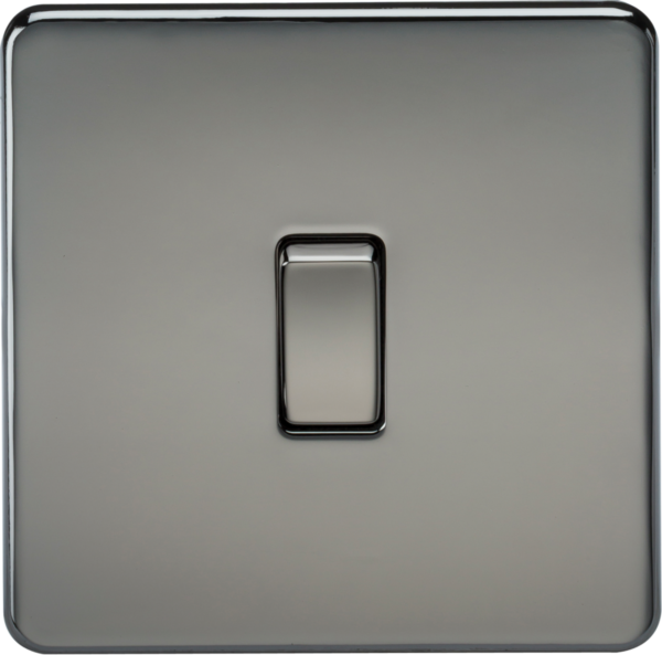 20A 1G DP Switch - Black Nickel