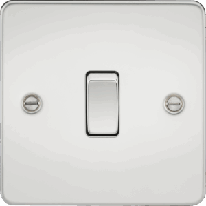 10AX 1G 2-way Switch - Polished Chrome
