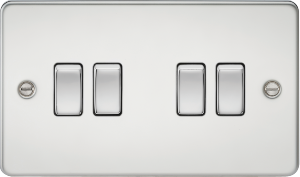 10AX 4G 2-way Switch - Polished Chrome