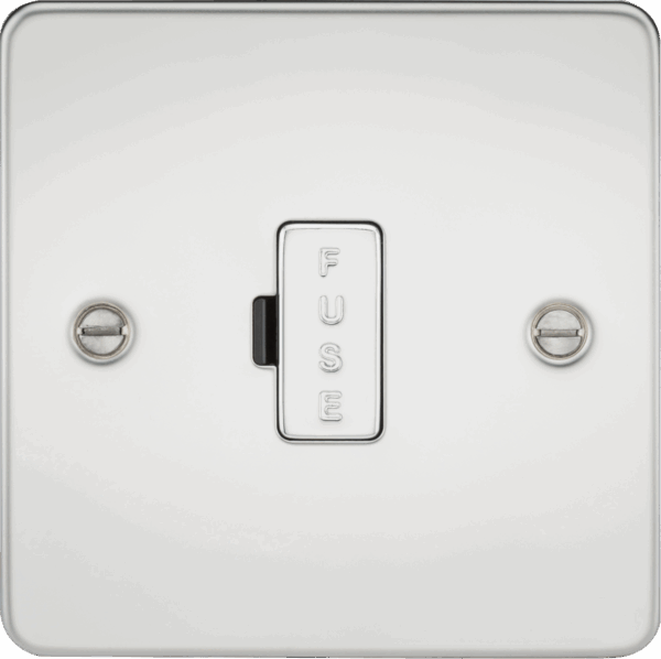 13A Fused Spur Unit - Polished Chrome