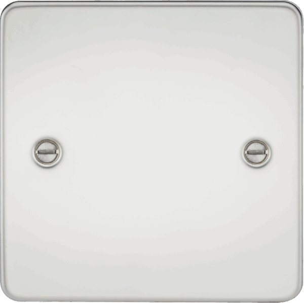 1G Blanking Plate - Polished Chrome