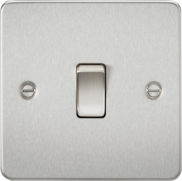20A 1G DP Switch - Brushed Chrome