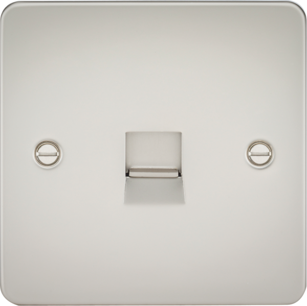 Telephone Extension Outlet - Pearl