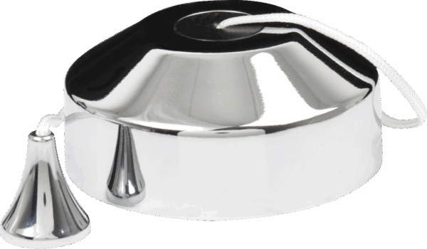 10AX 2-way Pull Cord Switch - Polished Chrome