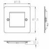 2G Modular Faceplate - Gunmetal - Image 2