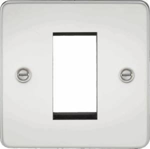 1G Modular Faceplate - Polished Chrome