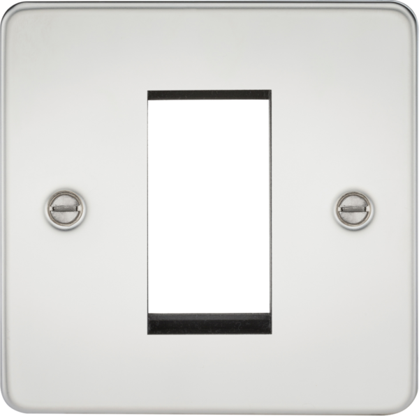 1G Modular Faceplate - Polished Chrome