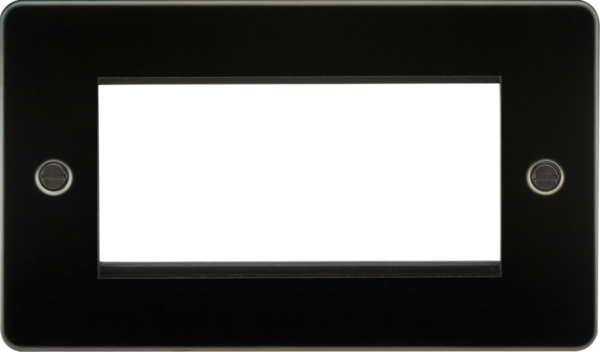4G Modular Faceplate - Gunmetal