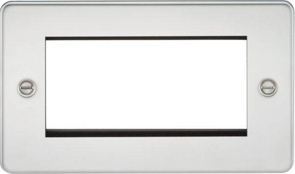4G Modular Faceplate - Polished Chrome