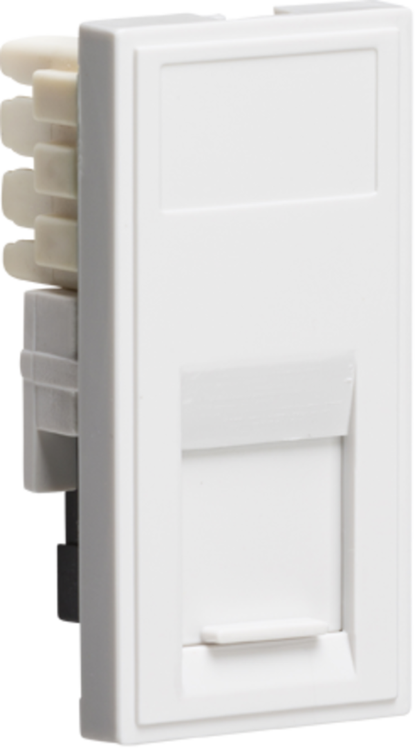 RJ11 Outlet Module 25 x 50mm (IDC) - White