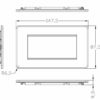 4G Modular Faceplate - Matt White - Image 2