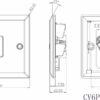 13A Fused Spur Unit - Bevelled Edge Polished Chrome - Image 2