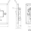 10AX Fan Isolator Switch - Brushed Chrome - Image 2