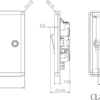 20A 1G DP Switch - Brushed Chrome - Image 2