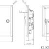20A 1G DP Switch with Neon & Flex Outlet - Brushed Chrome - Image 2