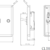 10AX 1G Intermediate Toggle Switch - Brushed Chrome - Image 2