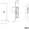 10AX 1G 2-way Toggle Switch - Polished Brass - Image 2