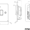 13A Switched Fused Spur Unit with Neon - Pearl - Image 2