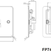 Telephone Extension Outlet - Polished Chrome - Image 2