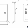 2G Blanking Plate - Polsiehd Chrome - Image 2