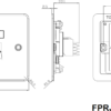 RJ45 Network Outlet - Brushed Chrome - Image 2