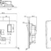 13A 1G DP Switched Socket - Brushed Chrome with Grey Insert - Image 2