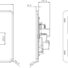 5A Unswitched Round Socket - Brushed Chrome with Grey Insert - Image 2