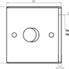 1G 1-way 60-1000W Dimmer Switch - Image 2