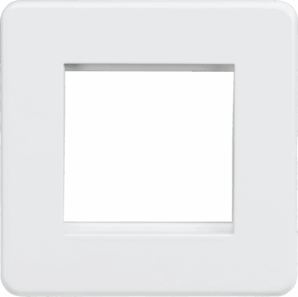 2G Modular Faceplate - Matt White
