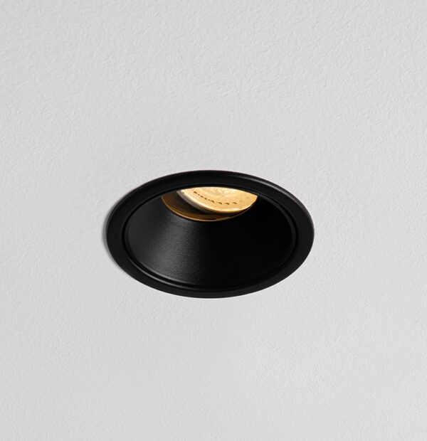 ICON Black GU10 Downlight