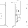 5A Unswitched Socket - Polished Chrome with Grey Insert - Image 2
