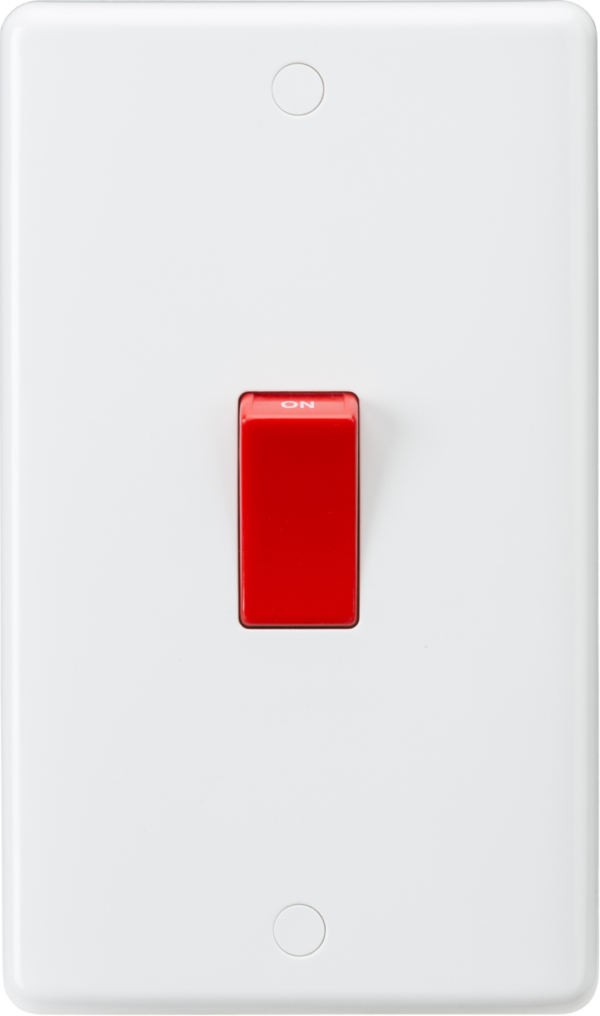 45A DP Switch (2G size) - Red Rocker