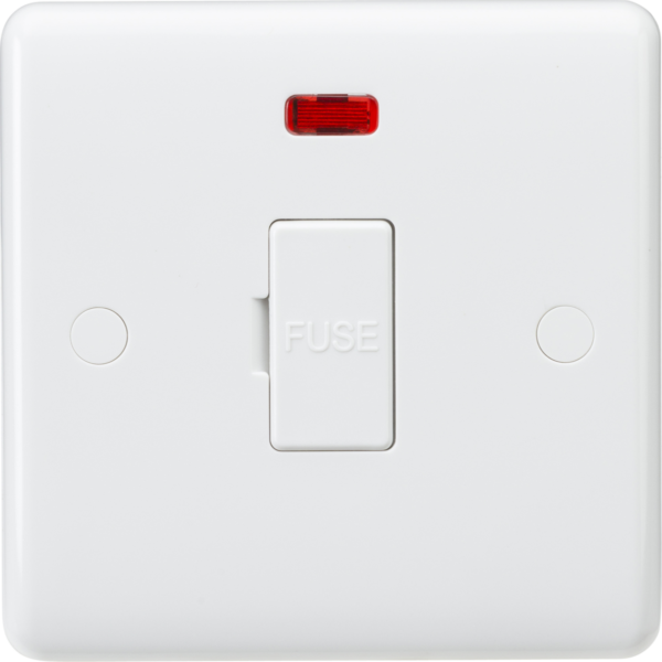 13A Fused Spur Unit with Neon