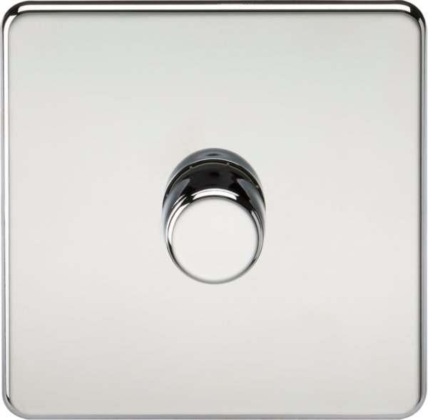1G 2-way 10-200W (5-150W LED) Intelligent dimmer - Polished Chrome
