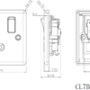 13A 1G DP Switched Socket - Matt Black with Black Insert - Image 2
