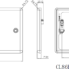 2G Blanking Plate - Matt Black - Image 2