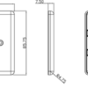 4G Grid Faceplate - Matt Black - Image 2